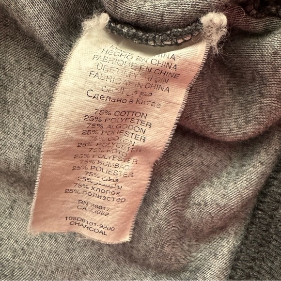 Bebe sweater zip up heart zipper pull bling diamond rhinestone logo velour - Picture 8 of 10